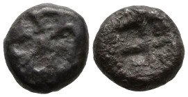 ASIA MINOR. Uncertain mint. (Late 6th-early 5th centuries BC)
AR Obol (8,13mm 0,58g)
Obv: Flower or Rosette with six petals around central pellet.
...