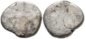 ASIA MINOR. Uncertain. (Circa 6th-1th centuries BC)
AR Ingot (16,2mm 5,02g)