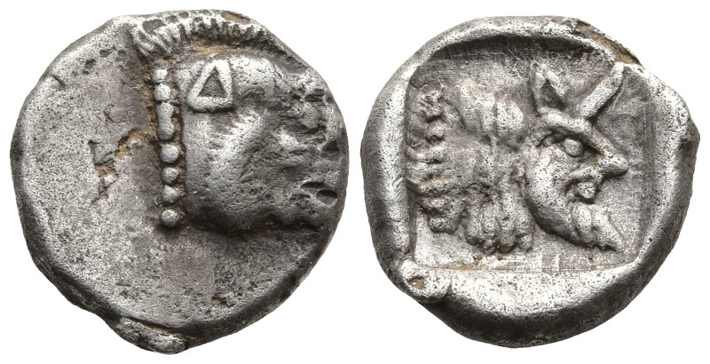 DYNASTS OF LYCIA. Uncertain dynast. (Circa 500-480 BC)
AR Trihemiobol (9,8mm 0,...