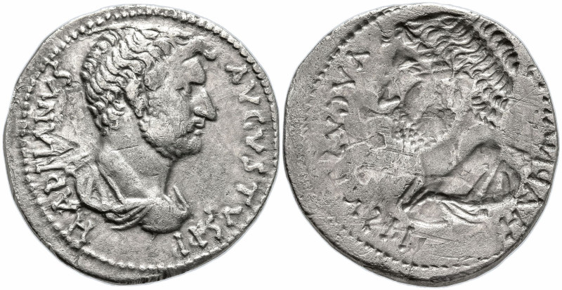 ASIA MINOR. Uncertain. Hadrian (117-138 AD)
AR Brockage Cistophoric Tetradrachm...