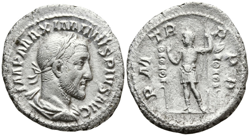 Maximinus I Thrax (235-238 AD). Rome
AR Denarius (19,5mm 3,19g)
Obv: IMP MAXIM...