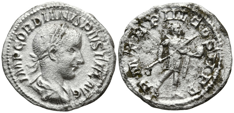 Gordian III (238-244 AD). Rome
AR Denarius (19,8mm 2,85g )
Obv: IMP GORDIANVS ...