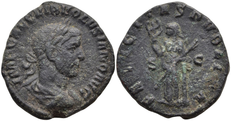 Volusian (251-253 AD). Rome
AE Sestertius (30mm 15,5g)
Obv: IMP CAE C VIB VOLV...