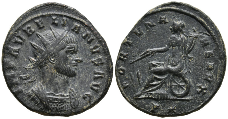 Aurelian (270-275 AD). Siscia
AE Antoninianus (22mm 3.84g)
Obv: IMP AVRELIANVS...