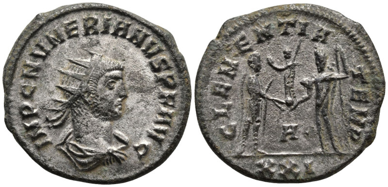 Numerian (283-284 AD). Kyzikos
BI Antoninianus (23mm 3.41g)
Obv: IMP NVMERIANV...