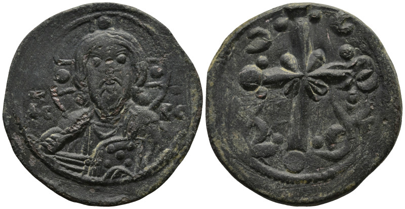 Anonymous Follis. Time of Nicephorus III (circa 1078-1081 AD). Constantinople.
...