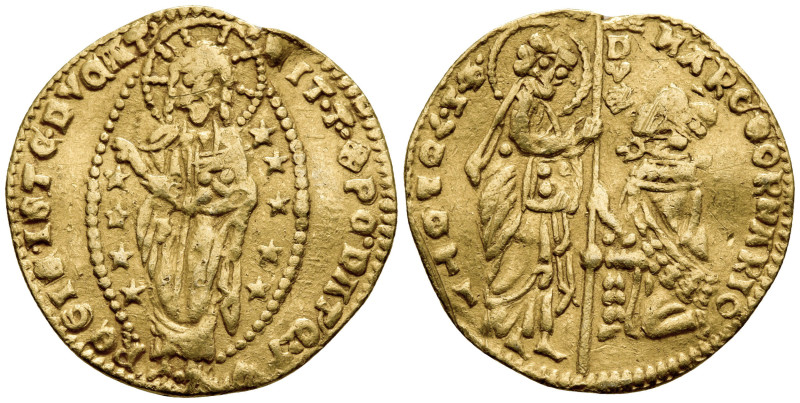 ITALY. Venezia (Venice). Marco Cornaro (1365-1367 AD)
AV Ducato (20.3mm 3.5g)
...