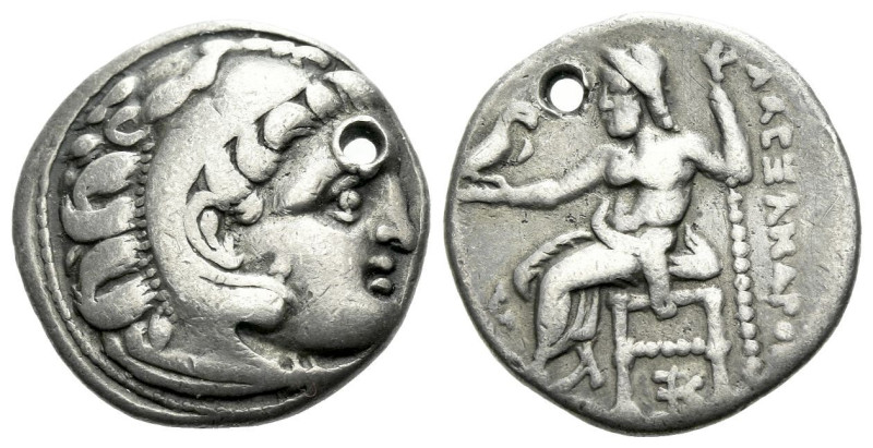 Kingdom of Macedon, Alexander III, 336-323 and posthumous issues Drachm circa 33...