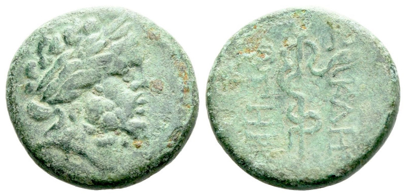 Mysia, Pergamon Bronze II century, Æ 16.00 mm., 3.50 g.

Green patina and VF