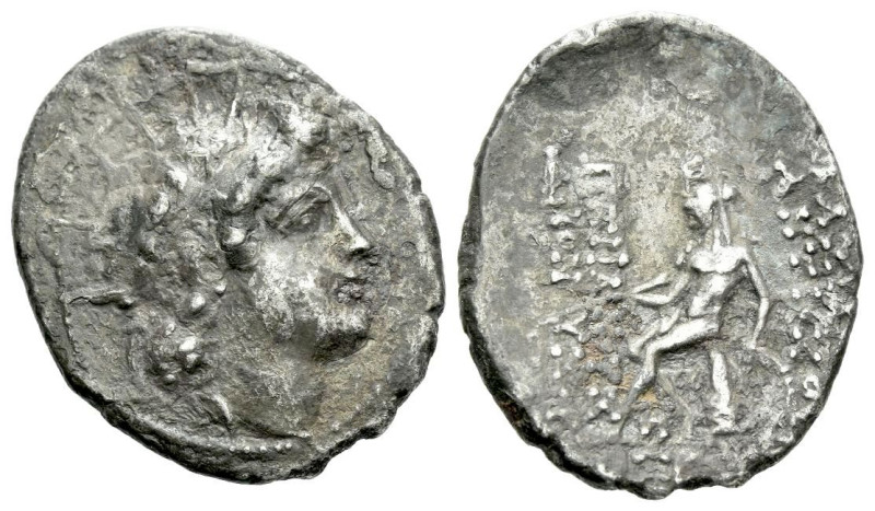 The Seleucid Kings, Antiochus VI Dionysus, 144-142 Drachm circa 144-142, AR 22.0...