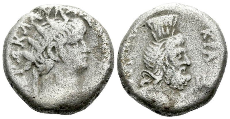 Egypt, Alexandria Nero, 54-68 Tetradrachm circa 54-68, billon 23.00 mm., 13.07 g...