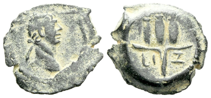 Egypt, Alexandria Trajan, 98-117 Chalkous circa 98-117, Æ 15.00 mm., 1.74 g.

...