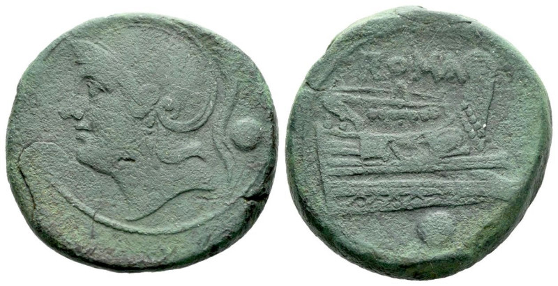 Anonymous Uncia circa 217-215, Æ 24.00 mm., 15.11 g.

About VF