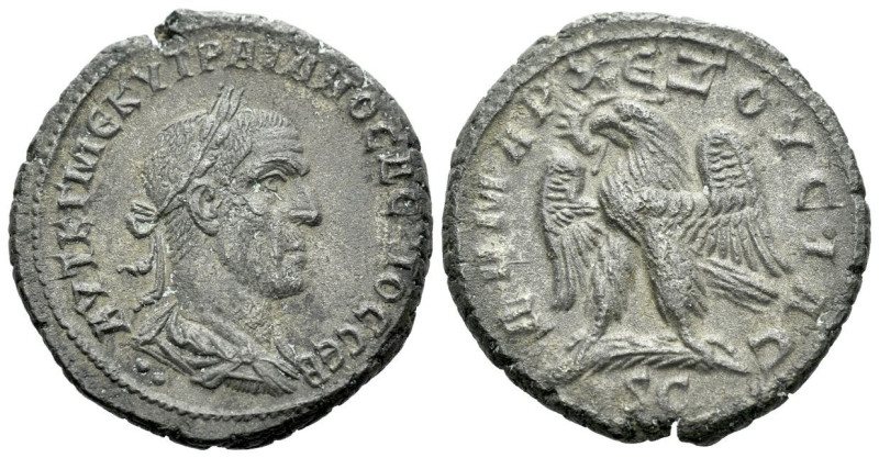 Trajan Decius, 249-251 Tetradrachm Antiochia circa 249-251, AR 26.00 mm., 10.85 ...