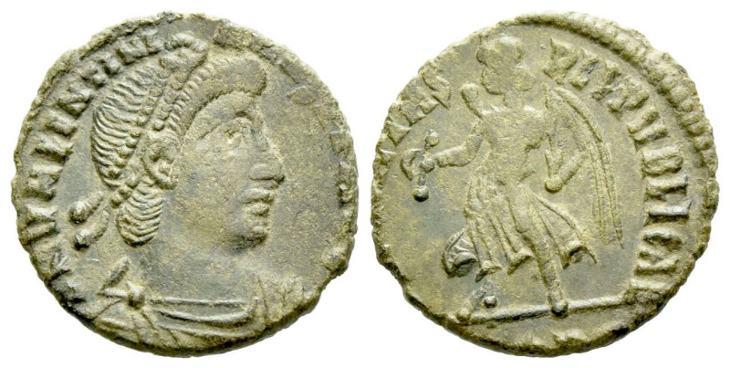 Valentinian I, 364-375 AE3 circa 364-375, Æ 17.00 mm., 2.19 g.

About VF