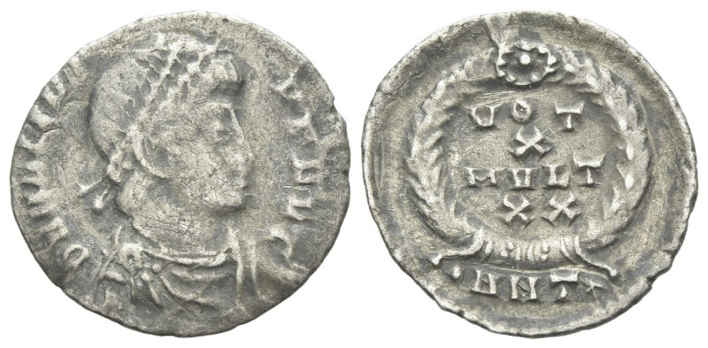 Valens, 364-378 Siliqua Antiochia circa 364-378, AR 18.00 mm., 1.40 g.

Scratc...