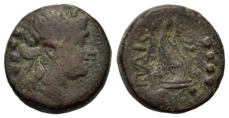 Italy. Northern Lucania. Paestum, Time of the Second Punic War (218-201 BC). Æ T...