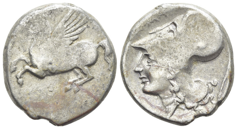 Akarnania, Argos Amphilochikon, c. 340-300 BC. AR Stater (21mm, 8.02g, 12h). Peg...