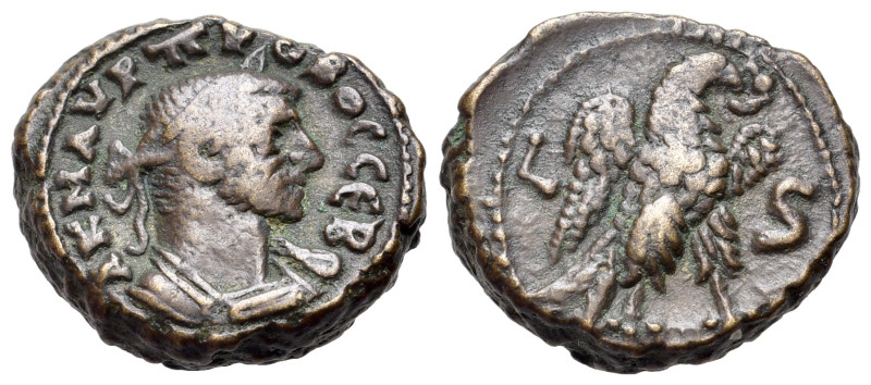 Probus (276-282). Egypt, Alexandria. Potin Tetradrachm (19.5mm, 8.34 g, 12h). Da...