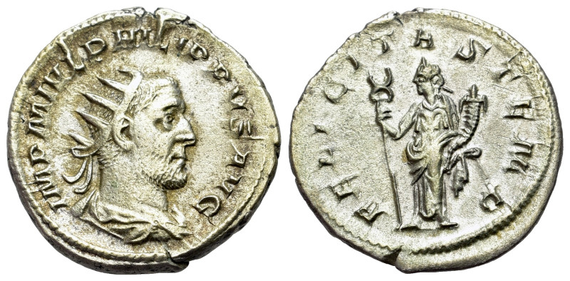 Philip I (244-247). AR Antoninianus ( 22mm, 3.98g, 12h). Rome, AD 244-247. IMP M...