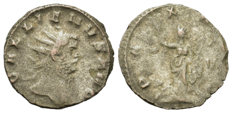 Gallienus (253-268). AR Antoninianus (19,3mm, 2.7g). Rome. Radiate, cuirassed bu...