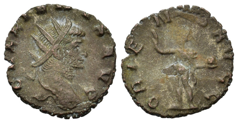 Gallienus (253-268). BI Antoninianus (18mm, 1.9g). Mediolanum, AD 262-263. Radia...