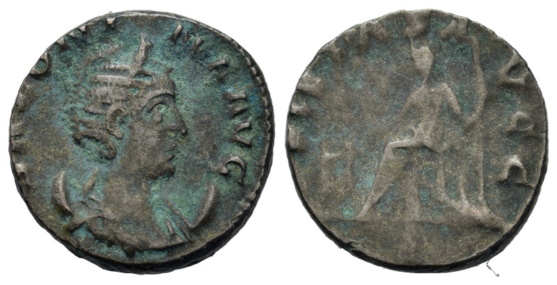 Salonina (Augusta, 254-268). BI Antoninianus (18,7mm, 3.3g). Rome, AD 256-257. D...