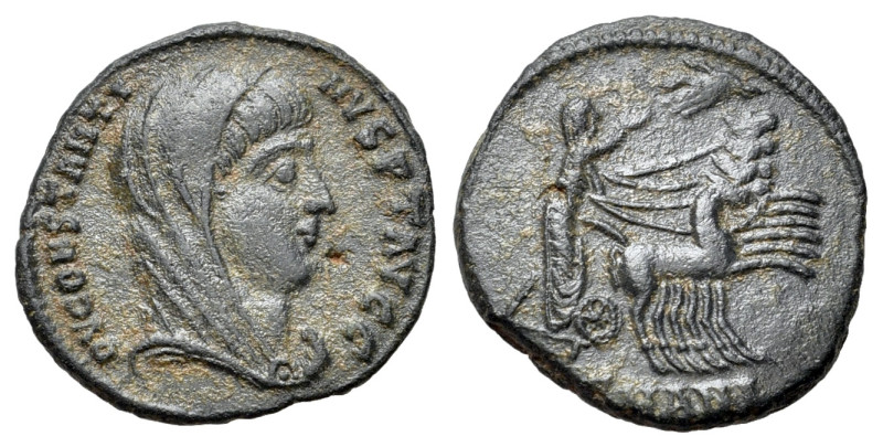 Divus Constantine I (Died 337). Æ centenionalis (14mm, 1.52g, 12h). Posthumous i...