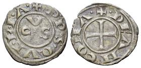 Italy, Ancona, Republic, 13th century. BI Denaro (15mm, 0.63g, 3h). CVS. R/ Cross. Biaggi 42.