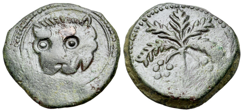 Italy, Sicily, Messina. Guglielmo II (1166-1189). Æ Large follaro (24mm, 10.13g,...