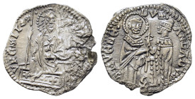 Italy. Venice. Andrea Dandolo (1343-1354). AR Grosso (16,5mm, 0.7g). Paolucci 3.