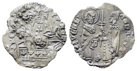 Italy. Venice. Andrea Dandolo (1343-1354). AR Grosso (16,5mm, 0.6g). Paolucci 3.