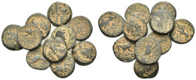 Lot of 10 Greek Æ coins, to be catalog. Lot sold as is, no return.