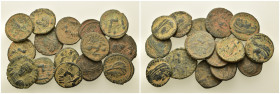 Lot of 15 Roman imperial Æ coins, to be catalog. Lot sold as is, no return.