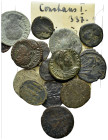Lot of 16 Æ Roman Imperial coins, to be catalog. Lot sold as is, no return.
