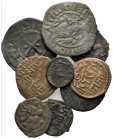 Mixed lot of 9 Æ ancient coins, to be catalog. Lot sold as is, no return.