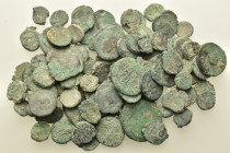 Lot of 100 Ancient Æ coins, to be catalog. Lot sold as is, no return.
