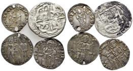 Lot of 4 Medieval coins, to be catalog. Lot sold as is, no return.