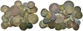 Lot of 31 Medieval and Modern Æ coins, to be catalog. Lot sold as is, no return.
