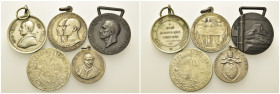 Lot of 5 Medal to be catalog. Lot sold as is, no return.