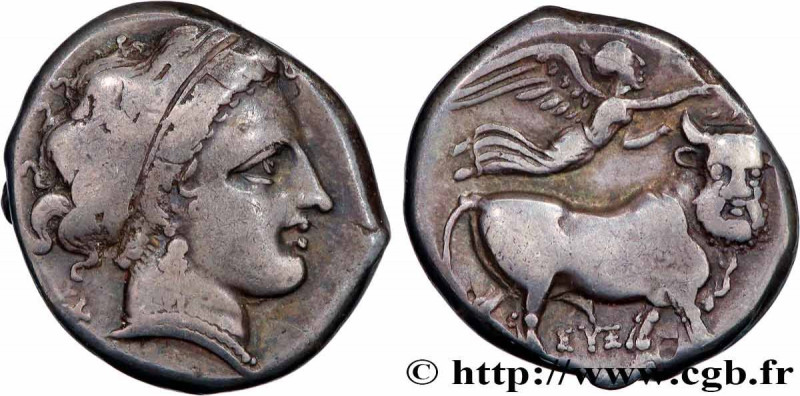 CAMPANIA - NEAPOLIS
Type : Nomos ou didrachme 
Date : c. 300-275-290 AC. 
Mint n...