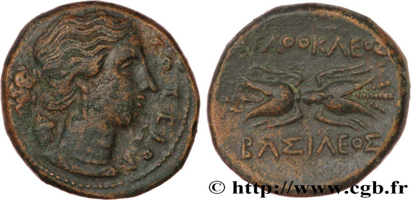 SICILY - SYRACUSE
Type : Hemilitron 
Date : c. 295-289 AC. 
Mint name / Town : S...