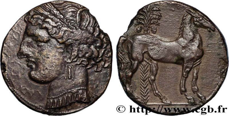 ZEUGITANA - CARTHAGE
Type : Triple shekel 
Date : c. 264-241 AC. 
Mint name / To...