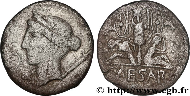 JULIUS CAESAR
Type : Denier 
Date : 45 AC. 
Mint name / Town : Espagne 
Metal : ...