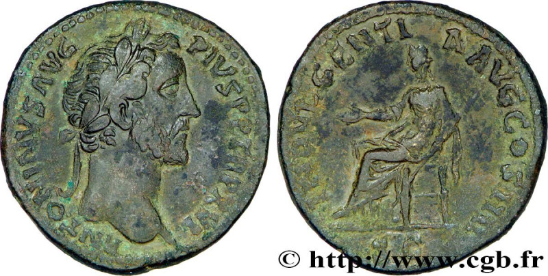 ANTONINUS PIUS
Type : Sesterce 
Date : 152-153 
Mint name / Town : Rome 
Metal :...