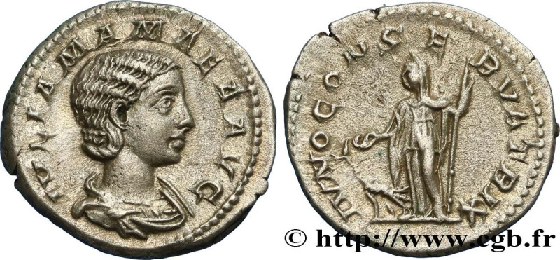 JULIA MAMAEA
Type : Denier 
Date : 222 
Mint name / Town : Rome 
Metal : silver ...