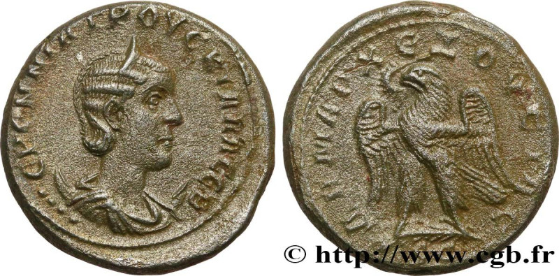 HERENNIA ETRUSCILLA
Type : Tétradrachme syro-phénicien 
Date : 250 
Mint name / ...