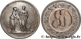 LOVE AND MARRIAGE
Type : Médaille de mariage, La bonne fille 
Date : n.d. 
Metal : silver 
Diameter : 41,5  mm
Engraver : DUVIVIER Benjamin (1730-1819...