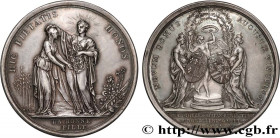 LOUIS XV THE BELOVED
Type : Médaille, Mariage de Marie-Thérèse et Louis de France, La Bonne Fille 
Date : 1745 
Metal : silver 
Diameter : 41,5  mm
En...