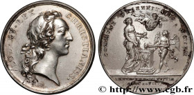 LOUIS XV THE BELOVED
Type : Médaille, Le second mariage du Dauphin Louis, transformée en médaille de mariage 
Date : 1747/1762 
Metal : silver 
Diamet...